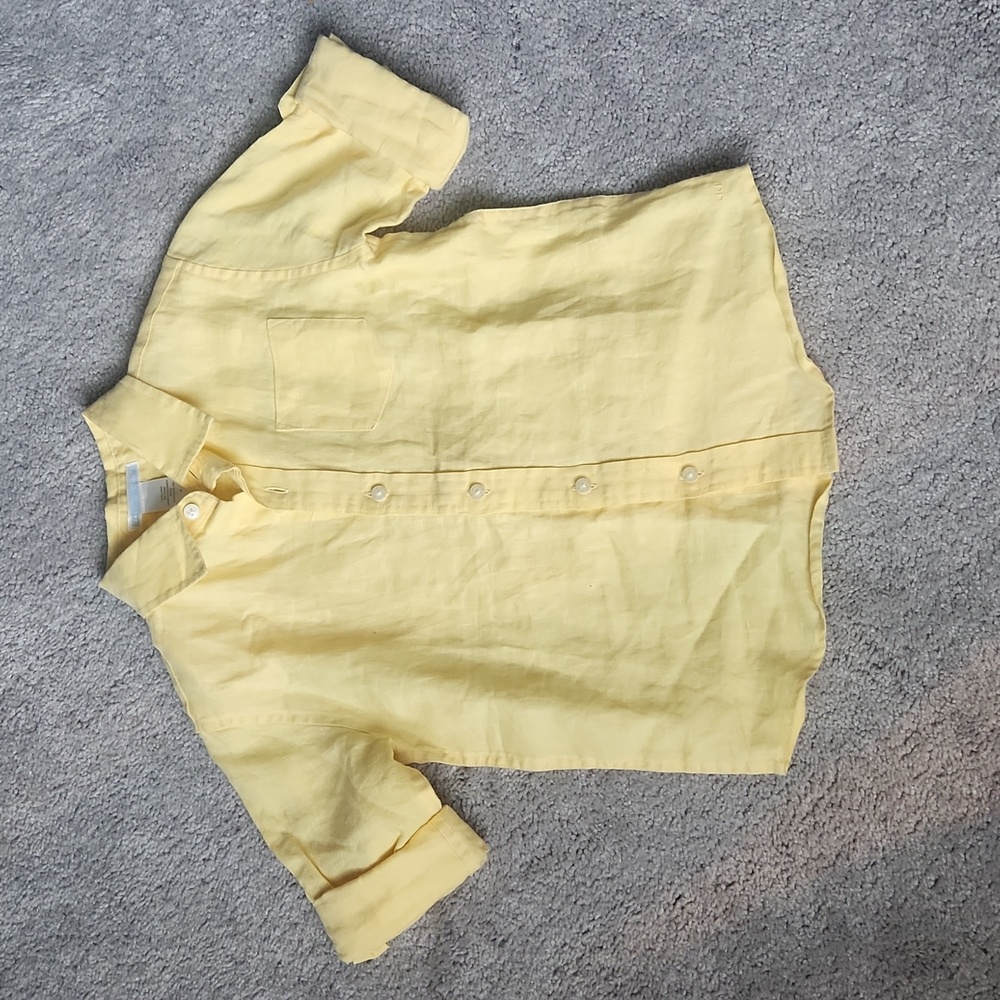 Janie and Jack linen Shirt